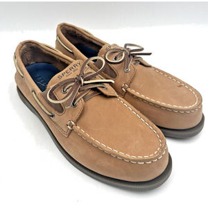 Sperry A/O Slip On Unisex Kids' Casual Shoe Sahara Tan US Size 5 M